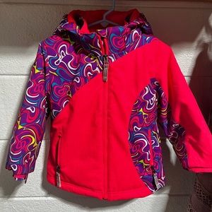 Boulder Gear 3T snow ski jacket- Hot Pink with design. Great jacket!!! Cute too